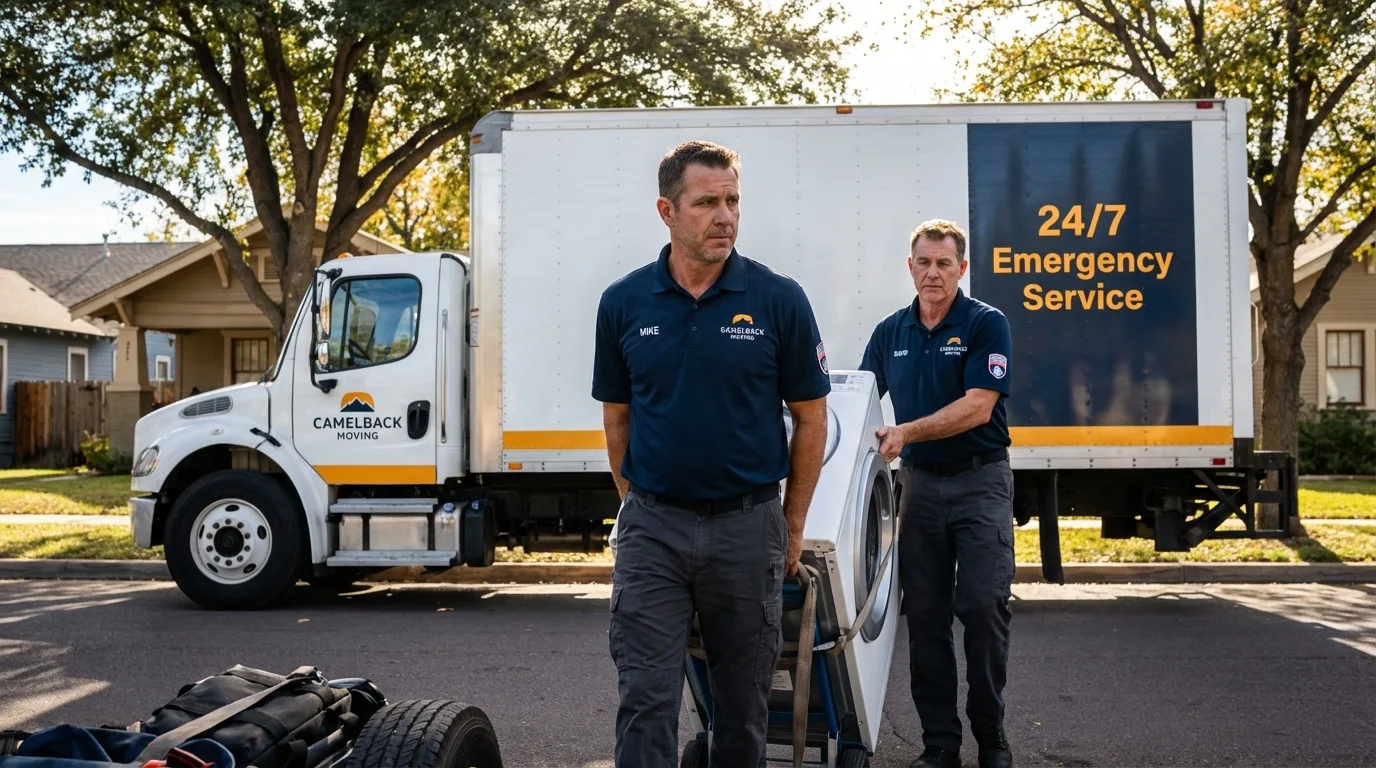 CamelBack Moving crew loading furniture in Waimea, HI